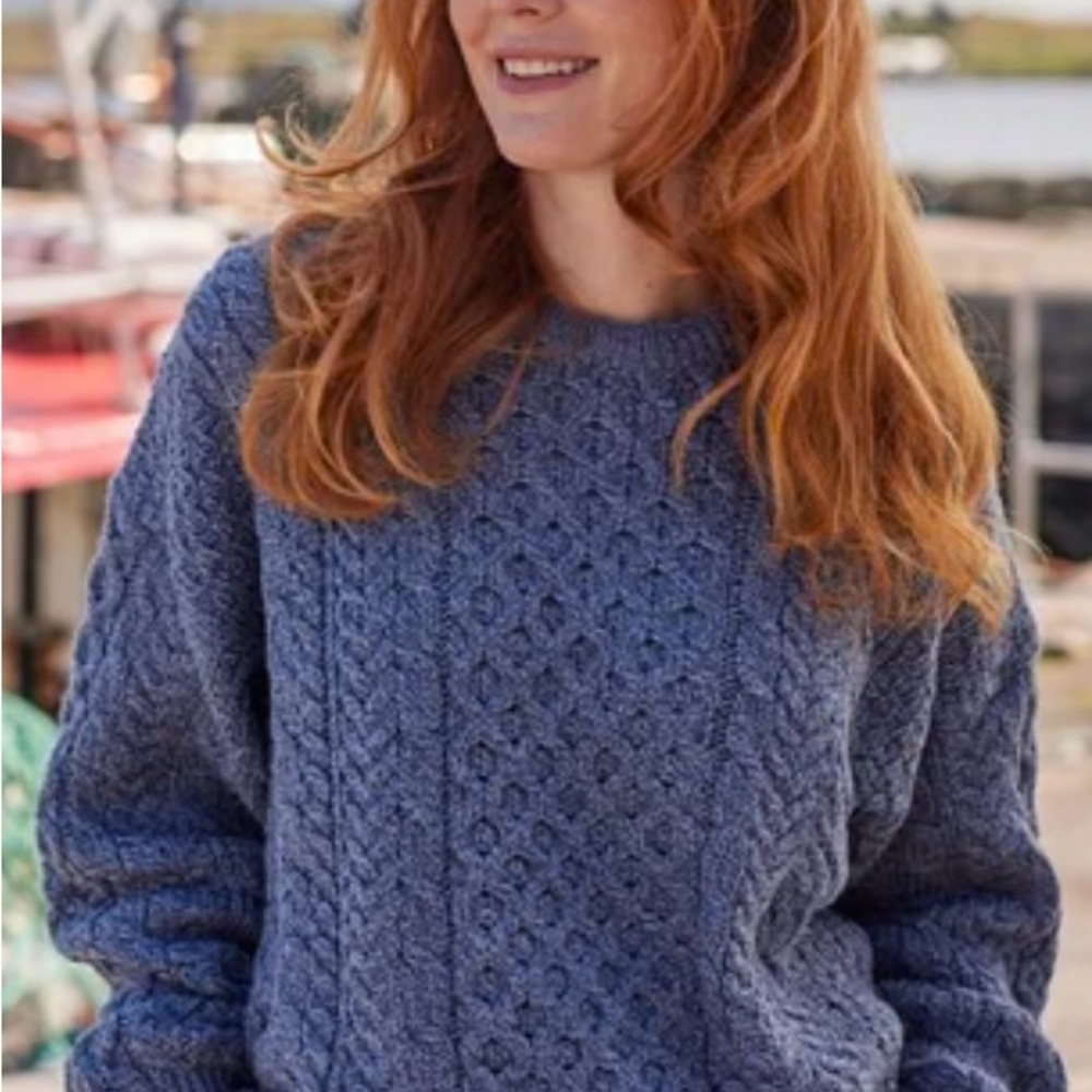The Irish Store Traditional Aran Sweater